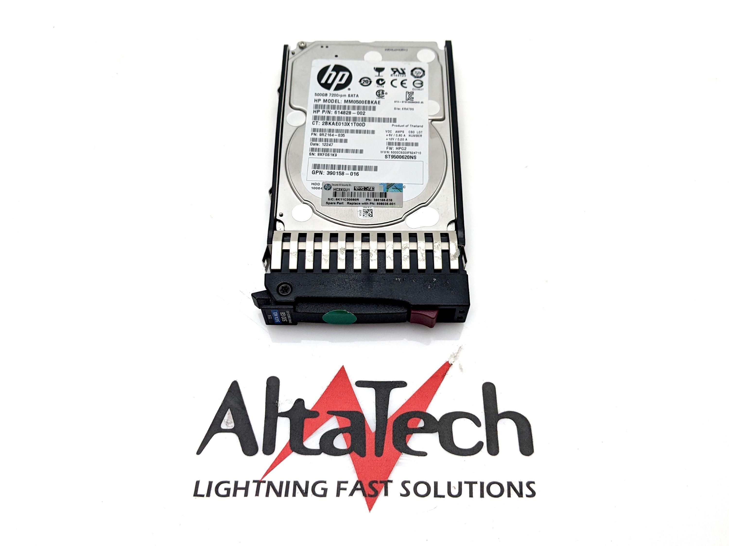 HP 507750-B21 500GB 7.2K SATA 2.5 3G SFF