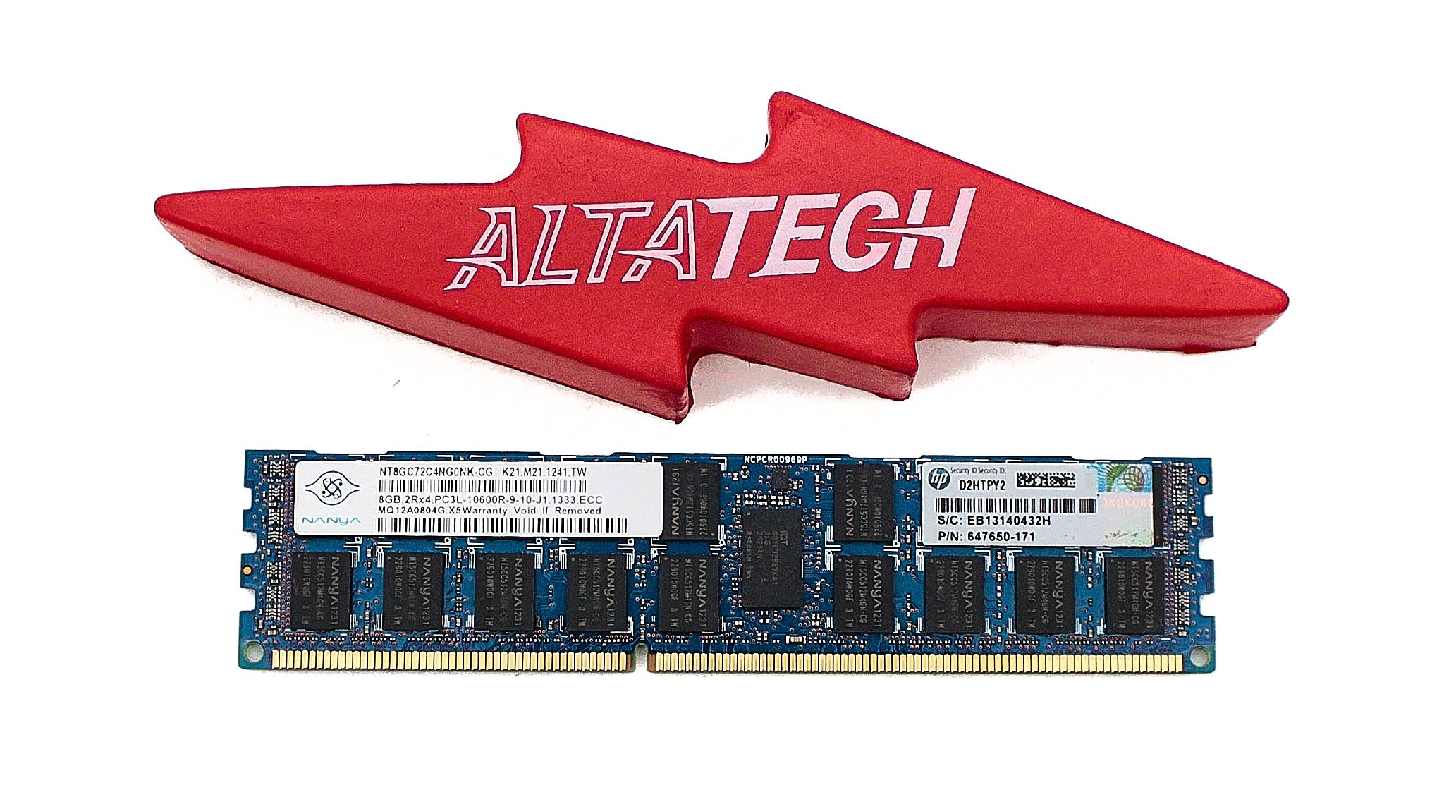 HP 647650-171 8GB PC3L-10600R DDR3-1333 2RX4 ECC