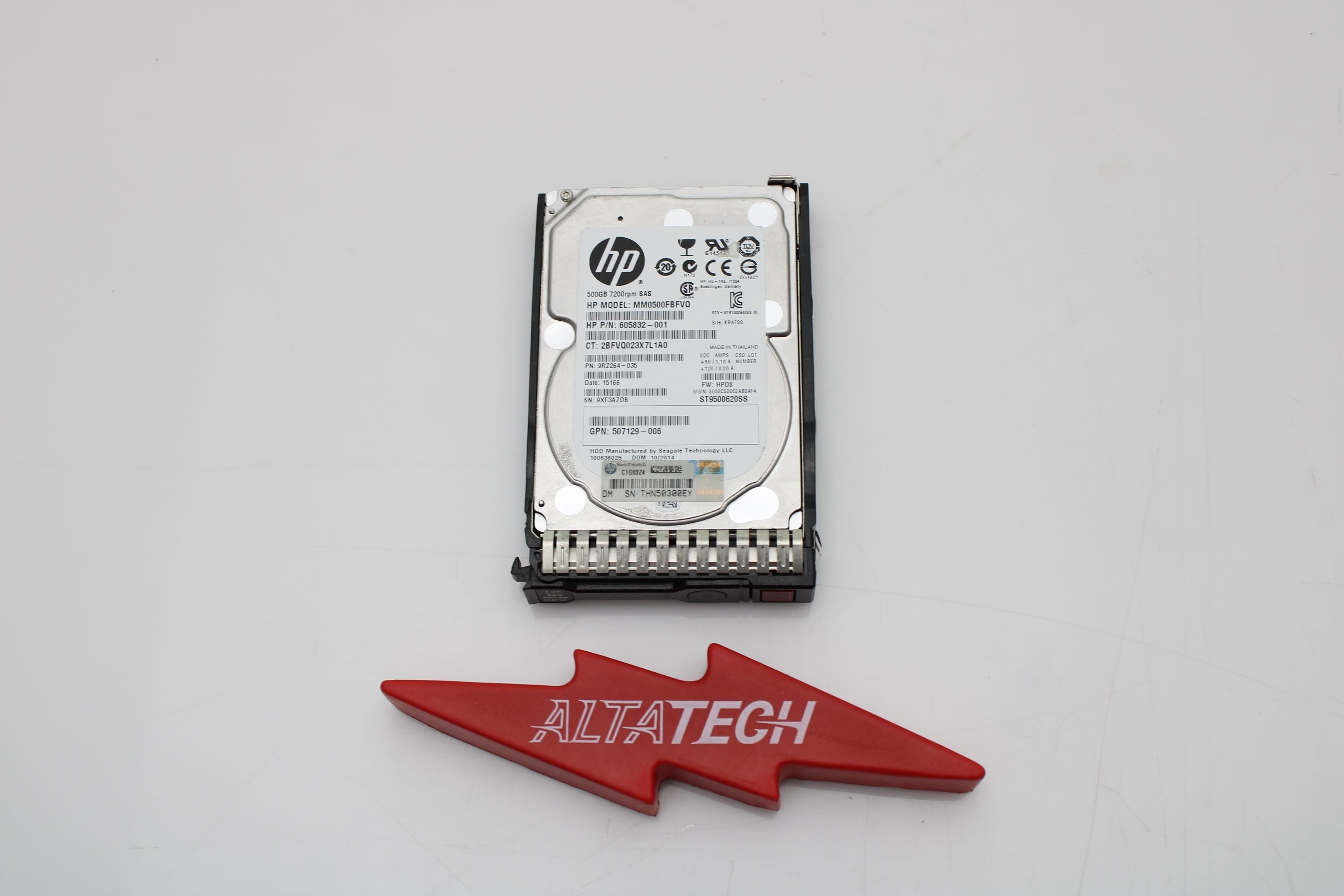 HP 652745-B21 500GB 7.2k 6G DP MDL SAS 2.5" SC HDD