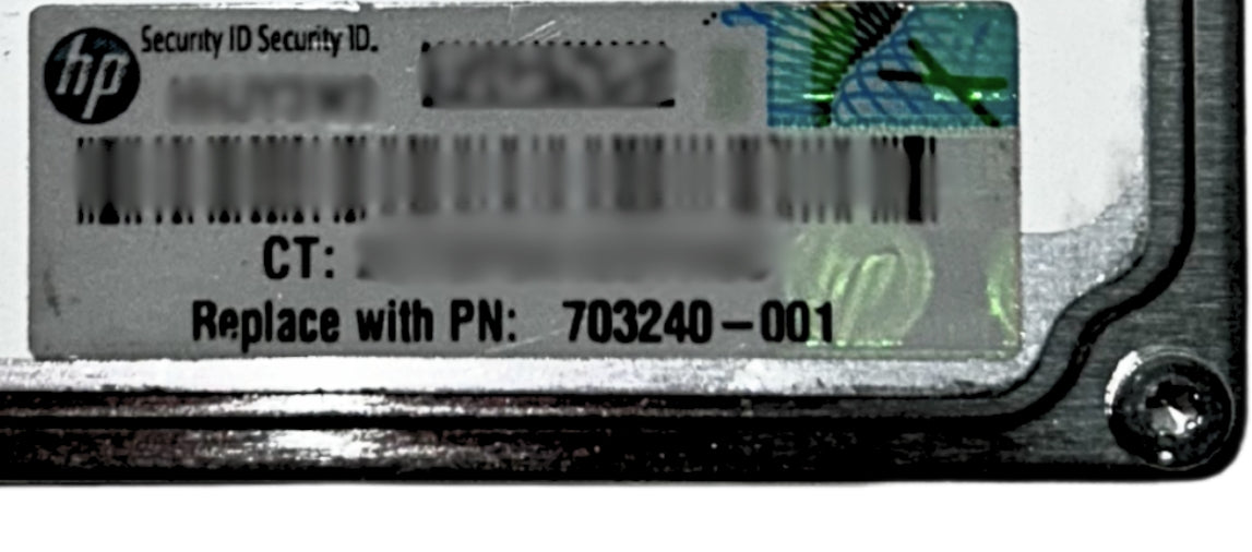 HP 703240-001 3PAR SS10000 4x900GB SAS 6G 10K SFF DM