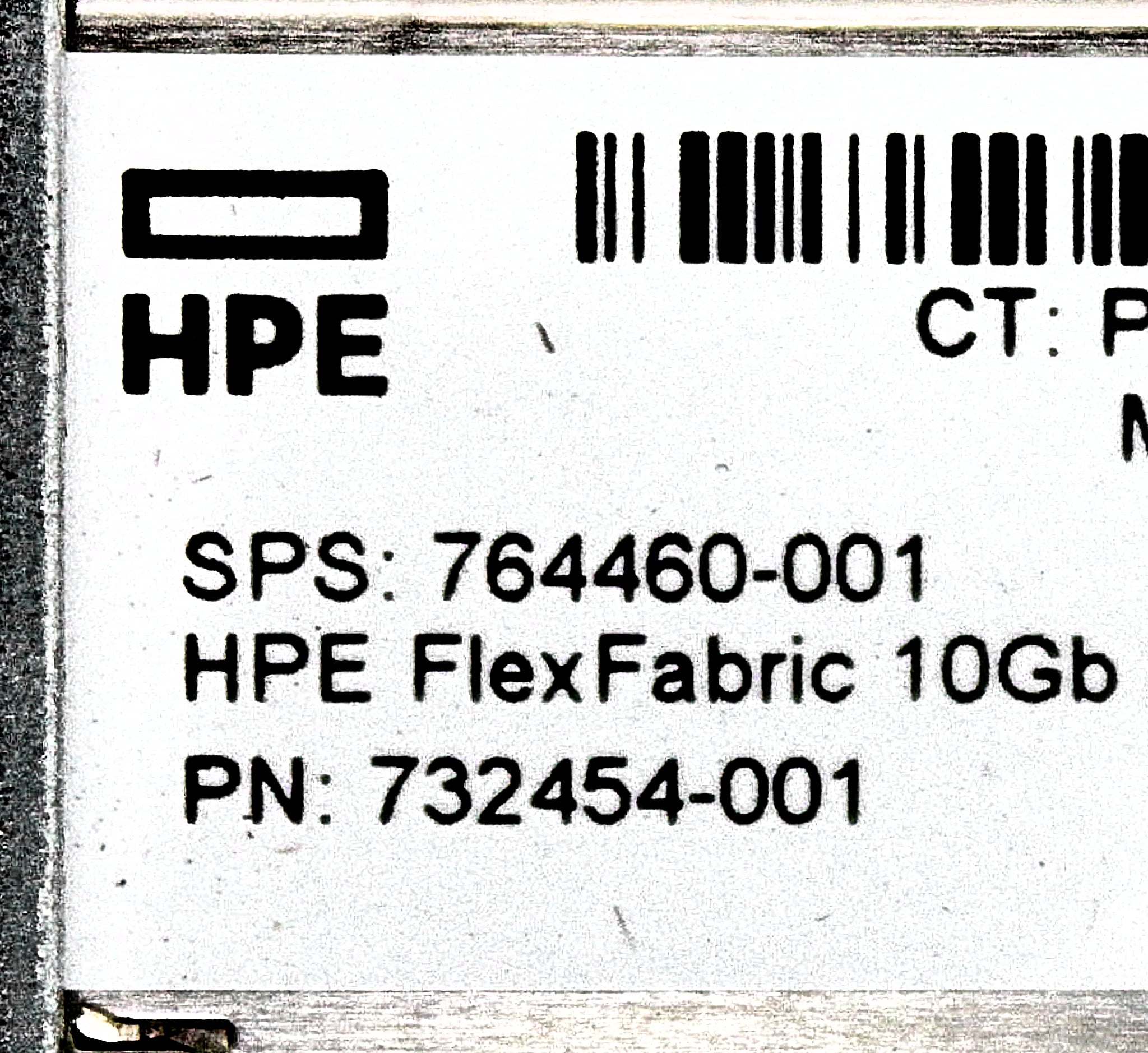 HP 732454-001 Flexfabric 10GB Dual Port 556FLR - SFP+ Adapter
