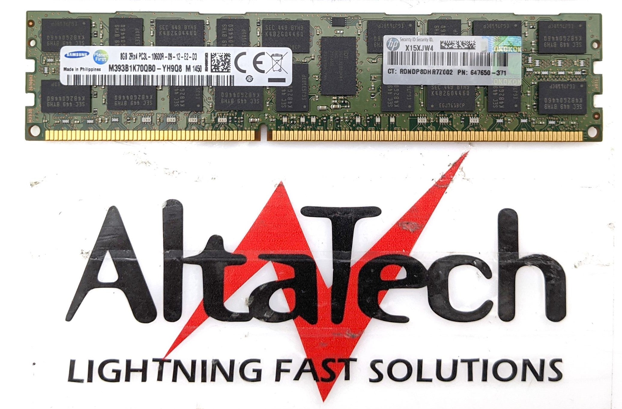 HP 739927-001 8GB PCL3-10600R DDR3-1333 DIMM