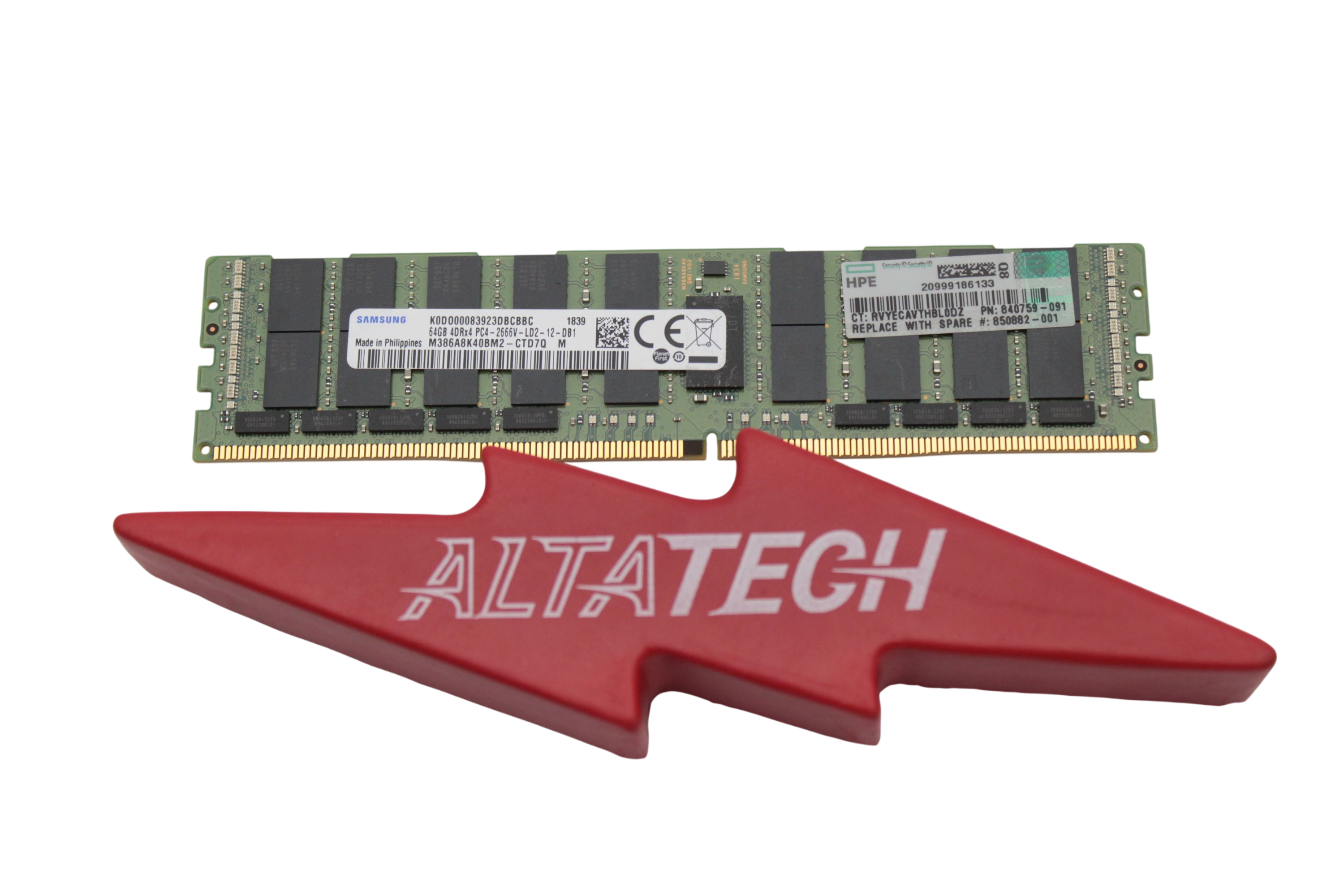 HP 840759-091 64GB PC4-21300V-L 4DRx4 ECC
