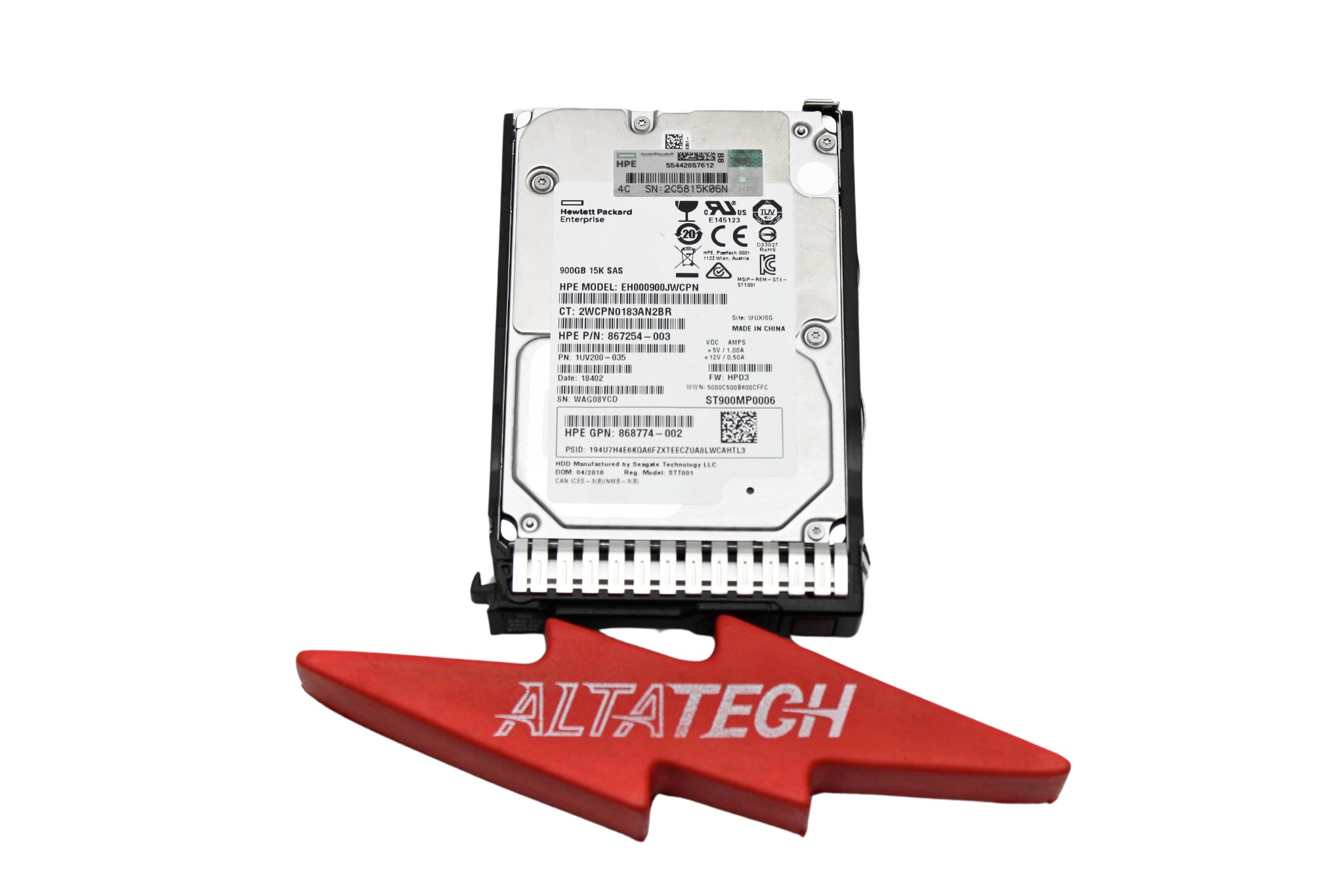 HP 870795-001 900GB 12G 15K SFF SAS SC DS HDD