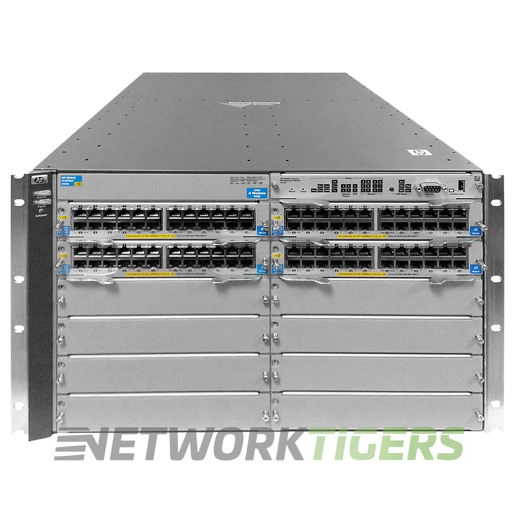NEW HPE J8700A 5400zl Series 96x 1GB PoE RJ45 8x Open Expansion Mod Slot Switch