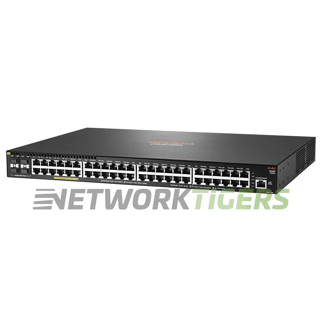 NEW HPE Aruba JL558A 48x 1GB PoE+ RJ45 4x 10GB SFP+ Switch