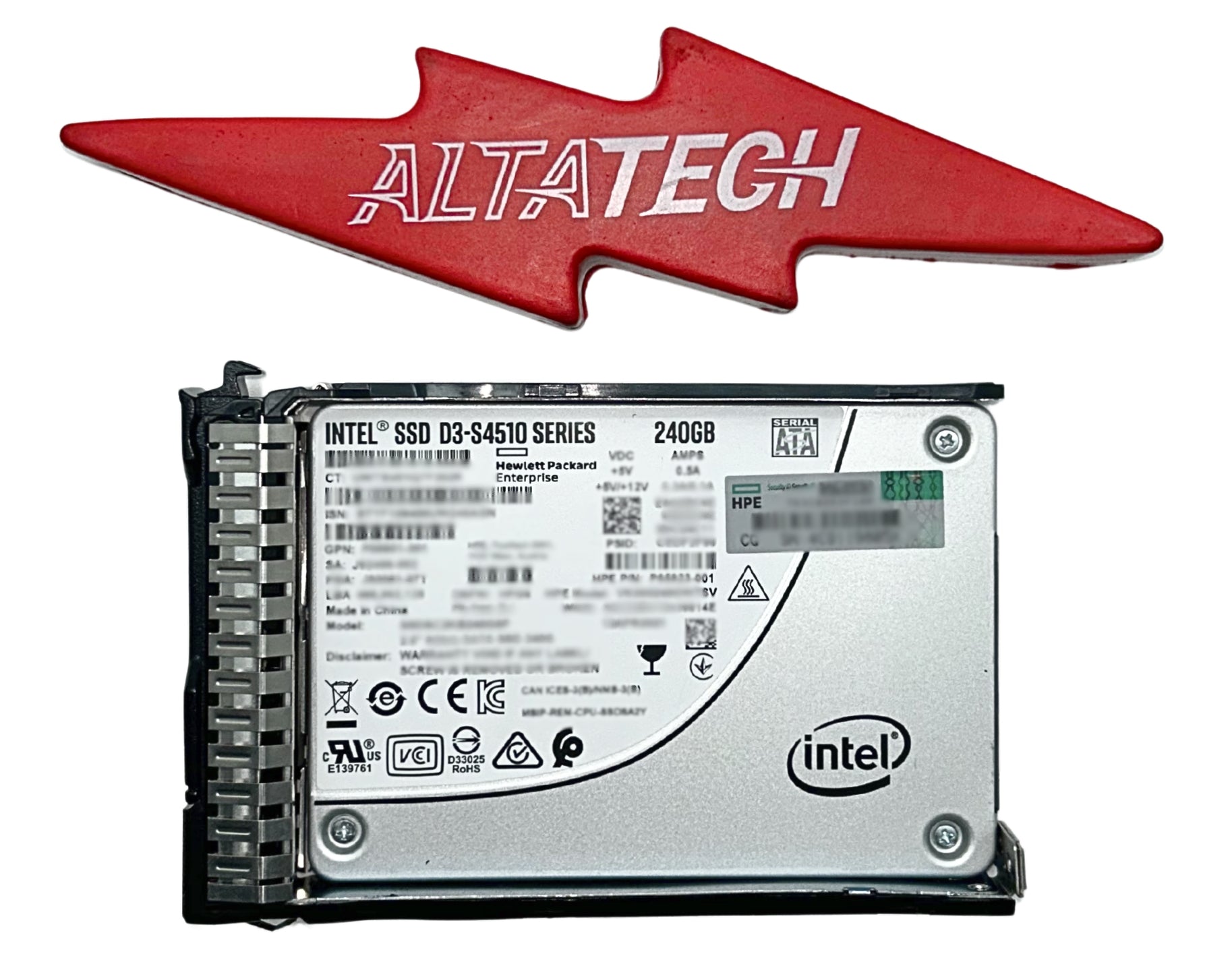 HP P08565-001 240GB 6G SFF SATA RI SC S4510 SSD HDD