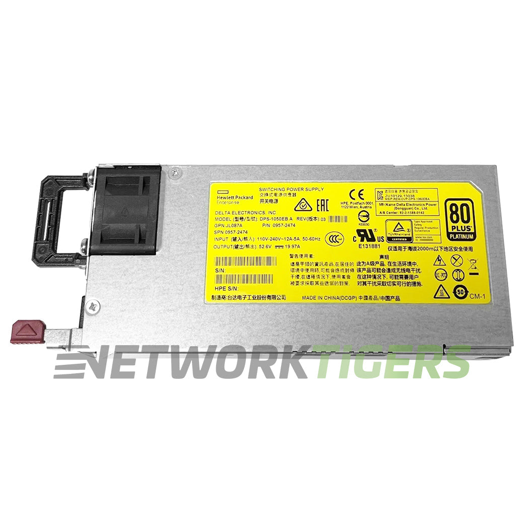 NEW HPE Aruba JL087A 3810M Series 1050W AC Switch Power Supply