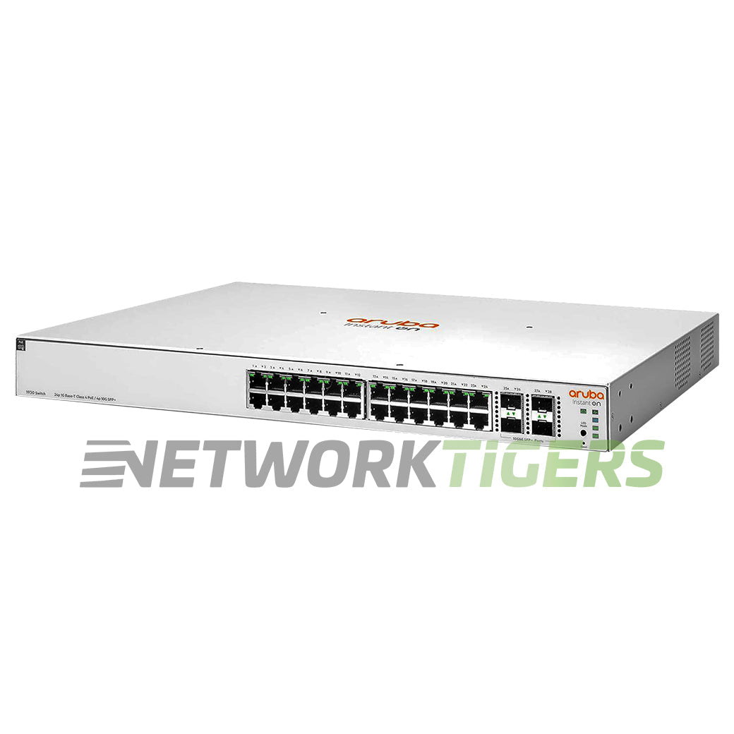 NEW HPE JL684B Aruba Instant On 1930 24x 1GB PoE+ RJ45 4x 10GB SFP+ Switch