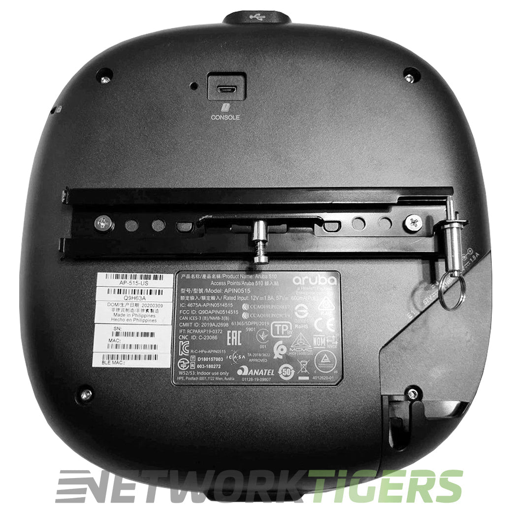 HPE Aruba AP-515 Q9H63A US Wi-Fi 6 802.11ax Internal Antenna Wireless AP
