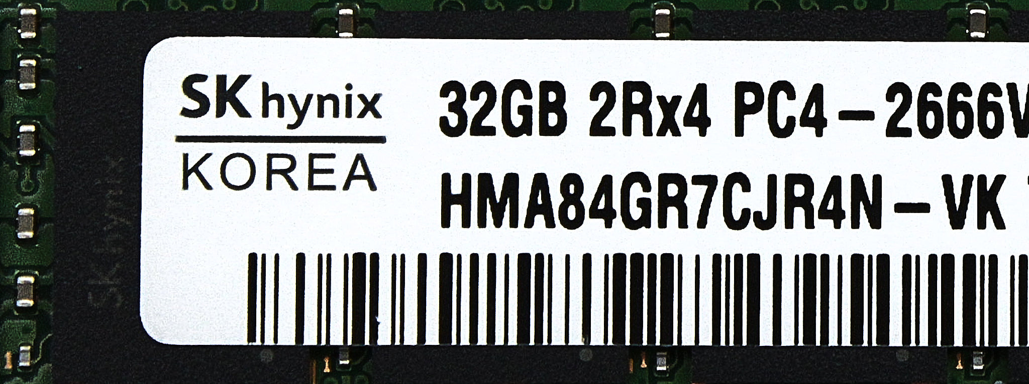 Hynix HMA84GR7CJR4N-VK 32GB PC4-21300V DDR4-2666 2RX4 ECC