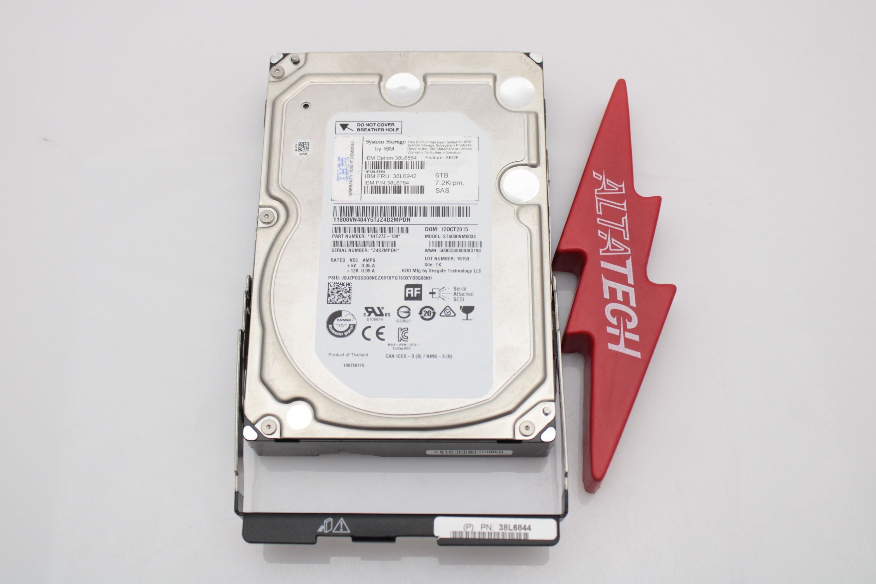 IBM 38L6764 6TB 7.2K 3.5" NL-SAS HDD DCS3700