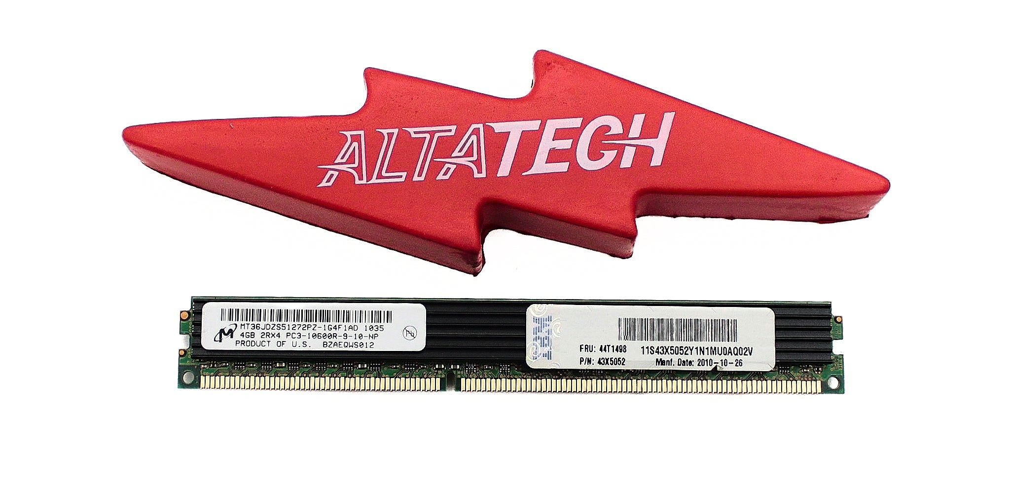 IBM 43X5052 4GB 2RX4 PC3-10600R VLP