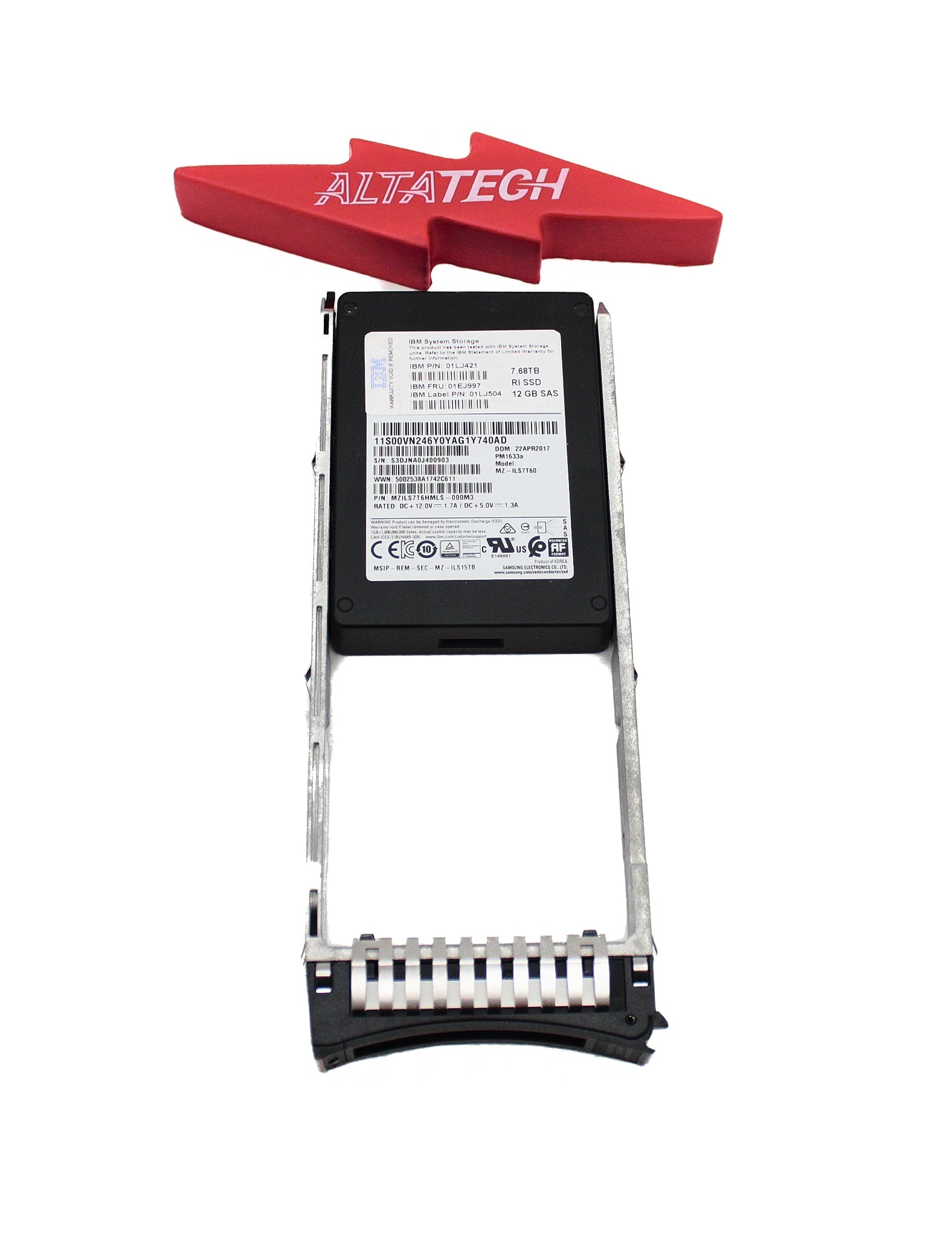 IBM ACN2 7.68TB 12Gb SAS 2.5" Flash Drive V5000G2