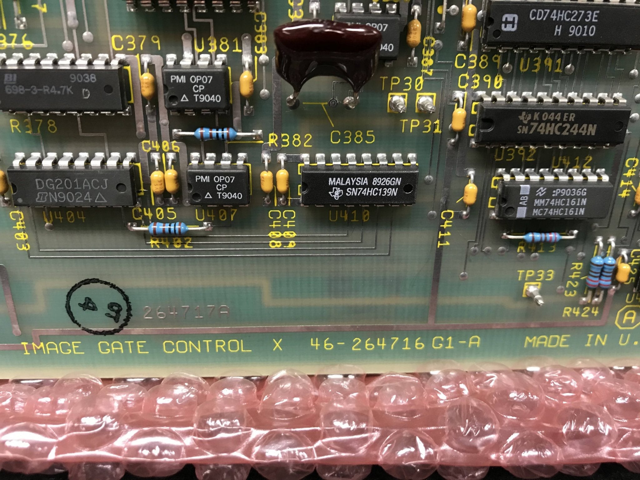 Image Gate Control Board (46-264716 G1-A GE Advantx