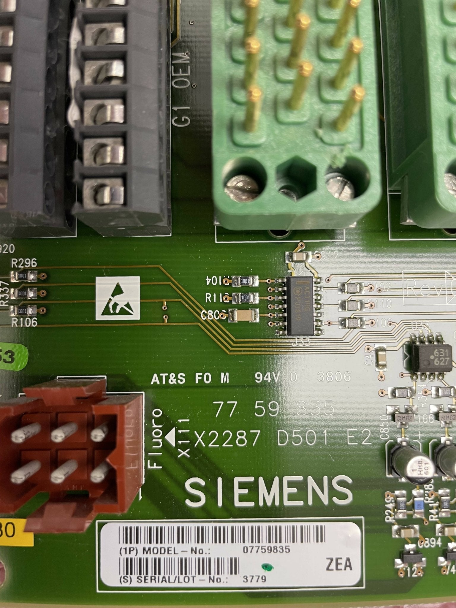 Interface Board D501 (07759835 Siemens
