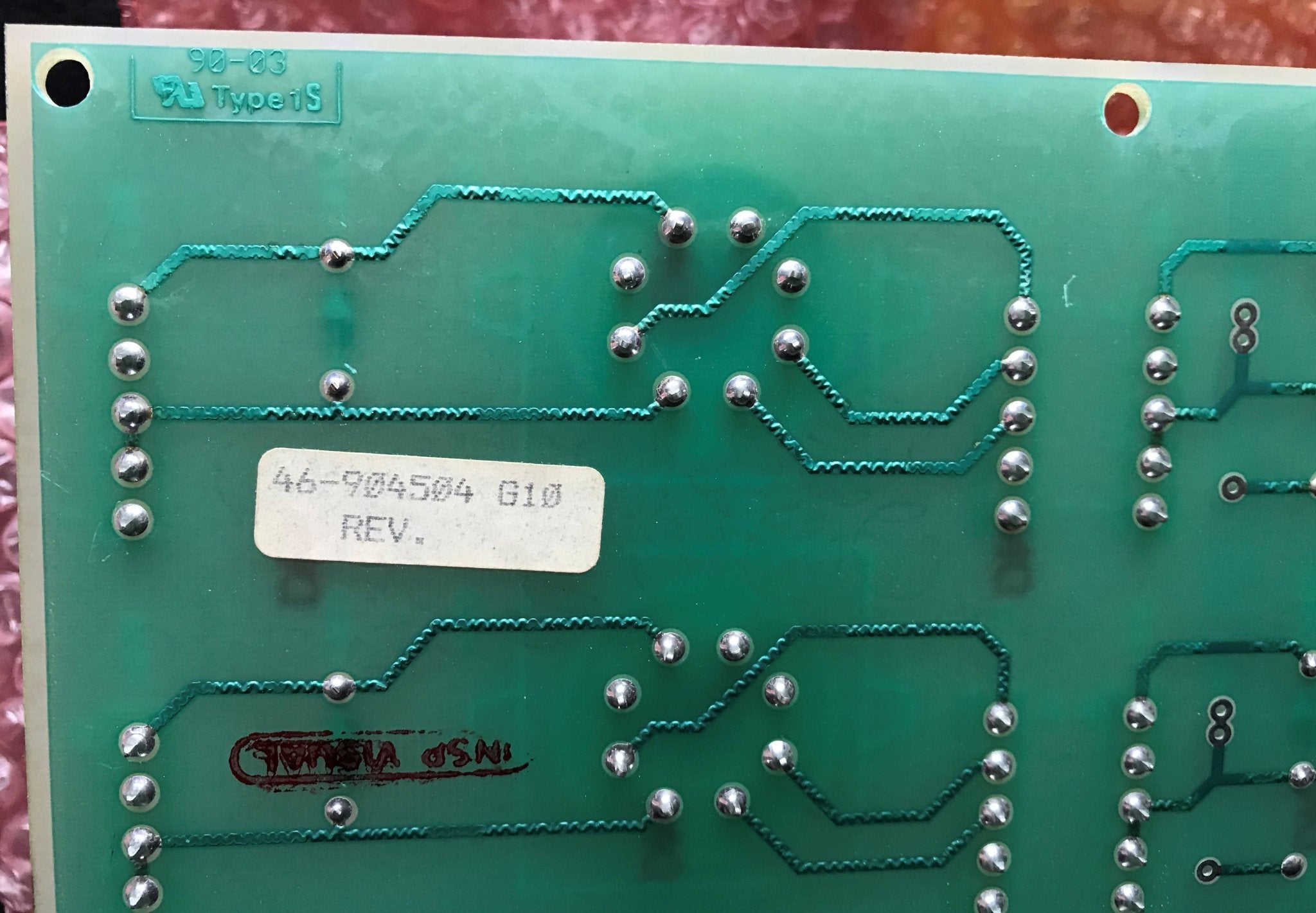 Interface Release Board (46-904504 G10 GE SFX Table