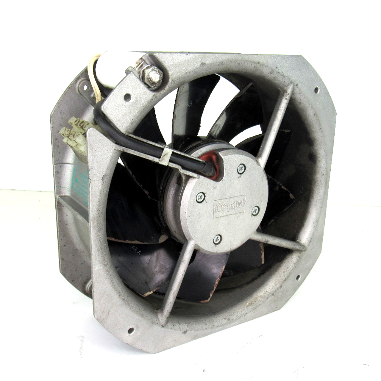 EBM-Papst W2E200-HH86-01 AC Axial Fan, 115V AC, 50/60Hz, 64/80W, 607 CFM