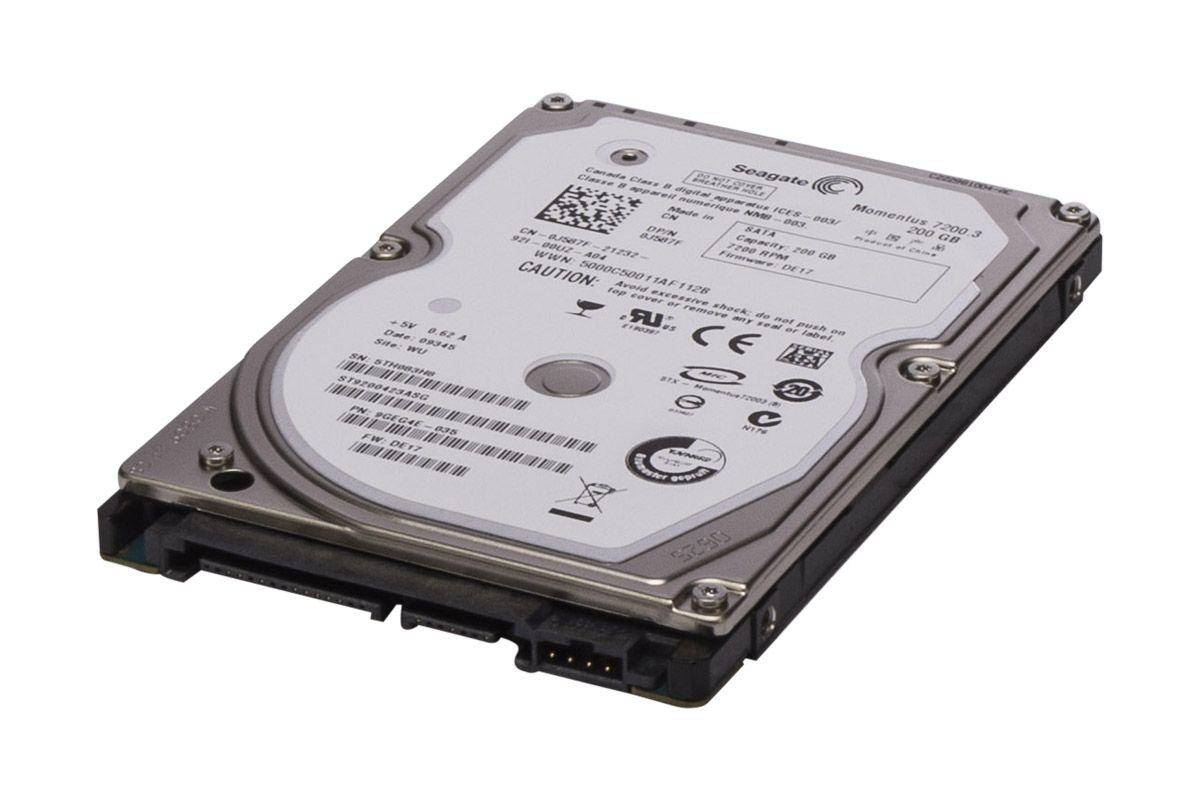 Dell 200GB SATA 7.2k 2.5" 3G Hard Drive J587F