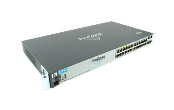 J9086AZ - HP 2610-24-PPOE 24-Ports 10/100 RJ-45 Rack-mountable Layer 2 Managed Network Switch