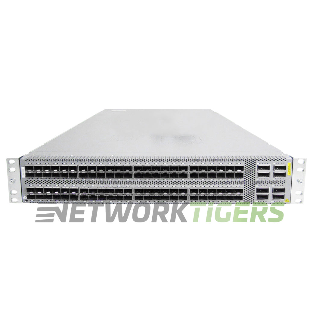 NEW Juniper QFX5100-96S-DC-AFO 96x 10GB SFP+ 8x 40GB QSFP+ F-B Air (DC) Switch