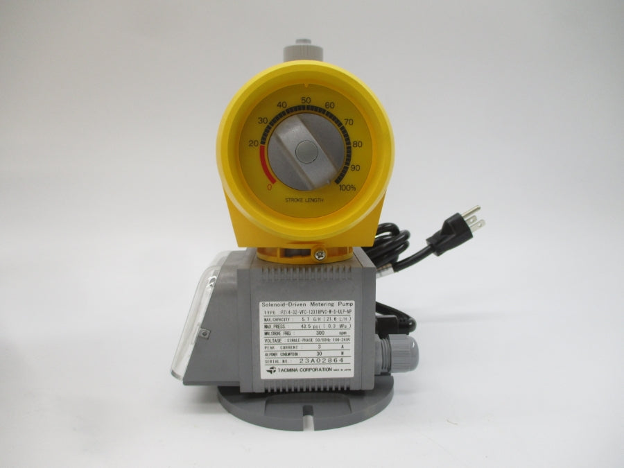 TACMINA PZI4-32-VFC-12X18PVC-W-S-ULP-NP 100-240V 3A 43.5PSI NSMP