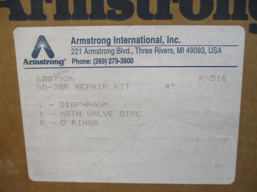 ARMSTRONG 6007926 GD-20R 4" NSMP