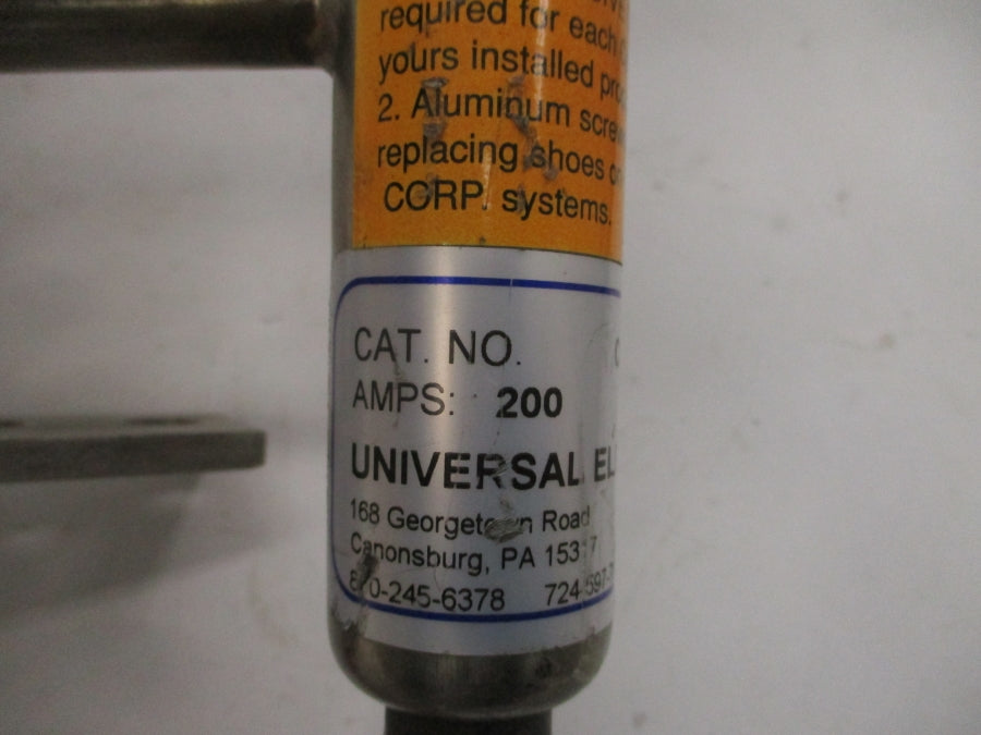 UNIVERSAL ELECTRIC C200SS-WC1 200A UNMP