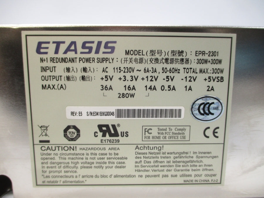 ETASIS EPR-2301 115-230VAC 6-3A NSNP