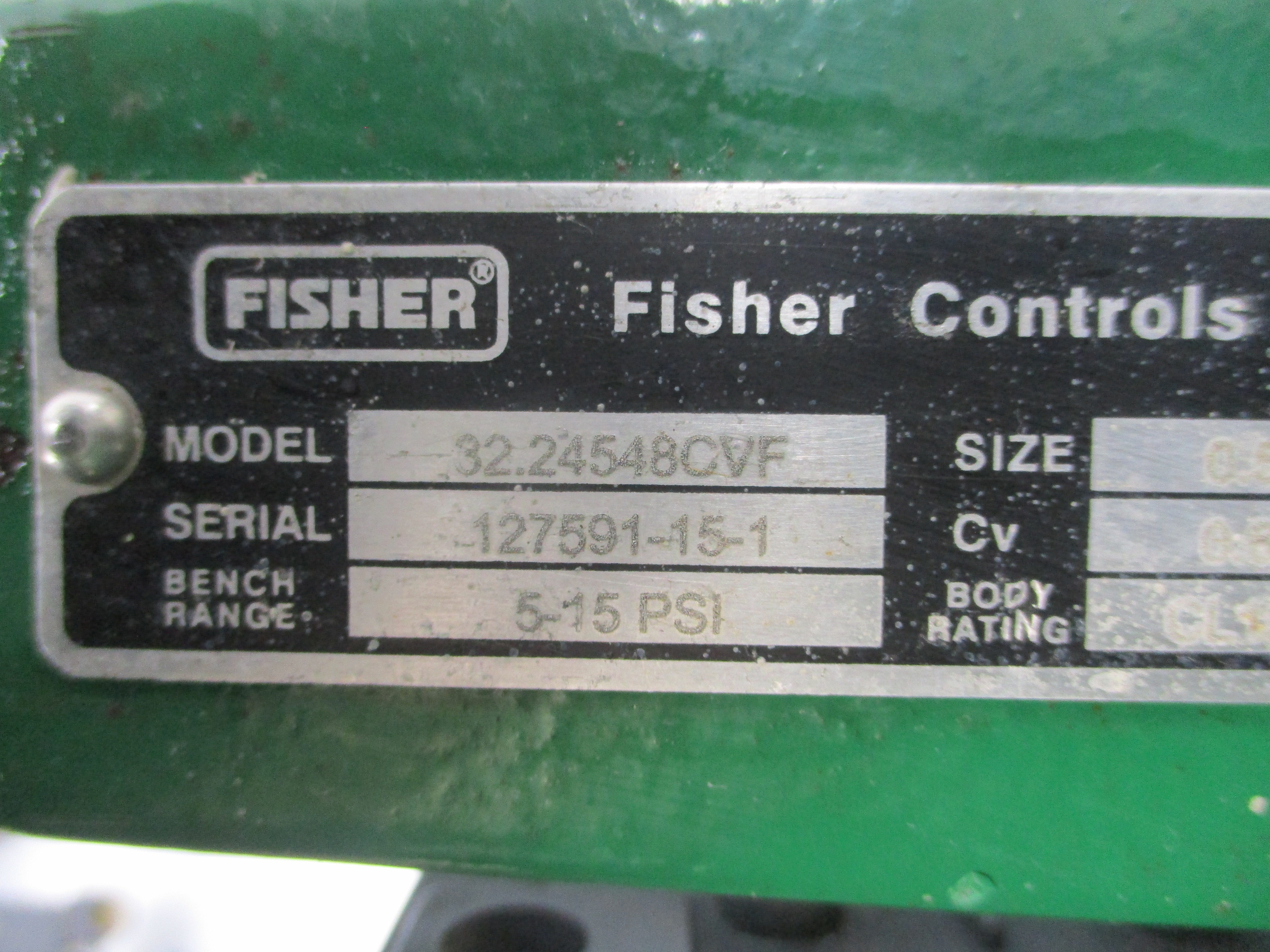 FISHER 32.24548CVF DVC2000 30VDC 5-15PSI 0.5" UNMP