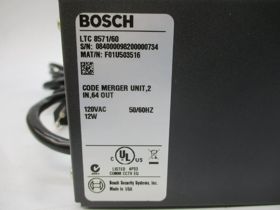 BOSCH LTC8571/60 120VAC NSMP