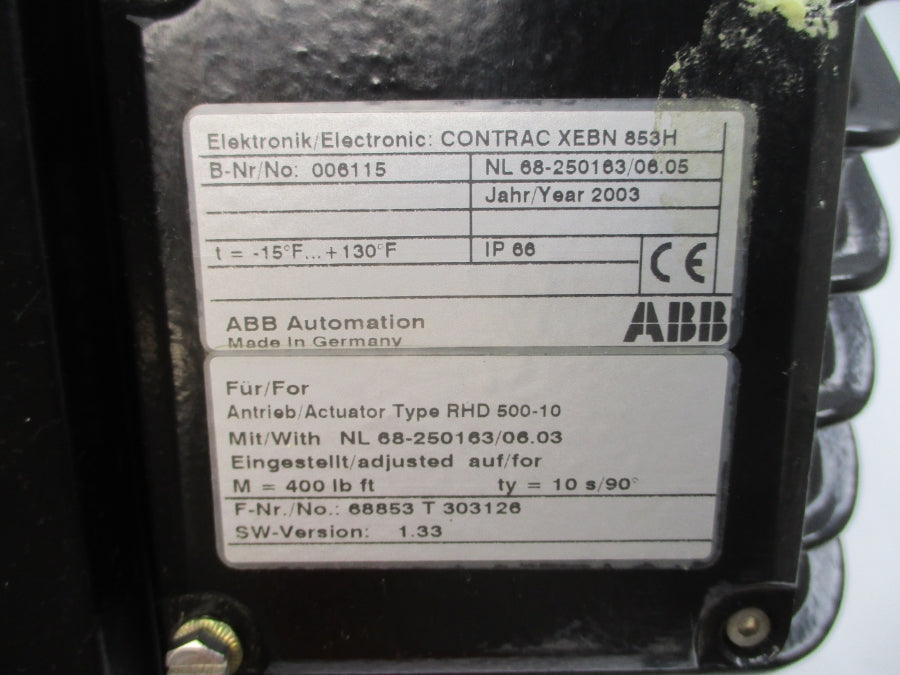 ABB XEBN853H 006115 94-130V 16A NSNP