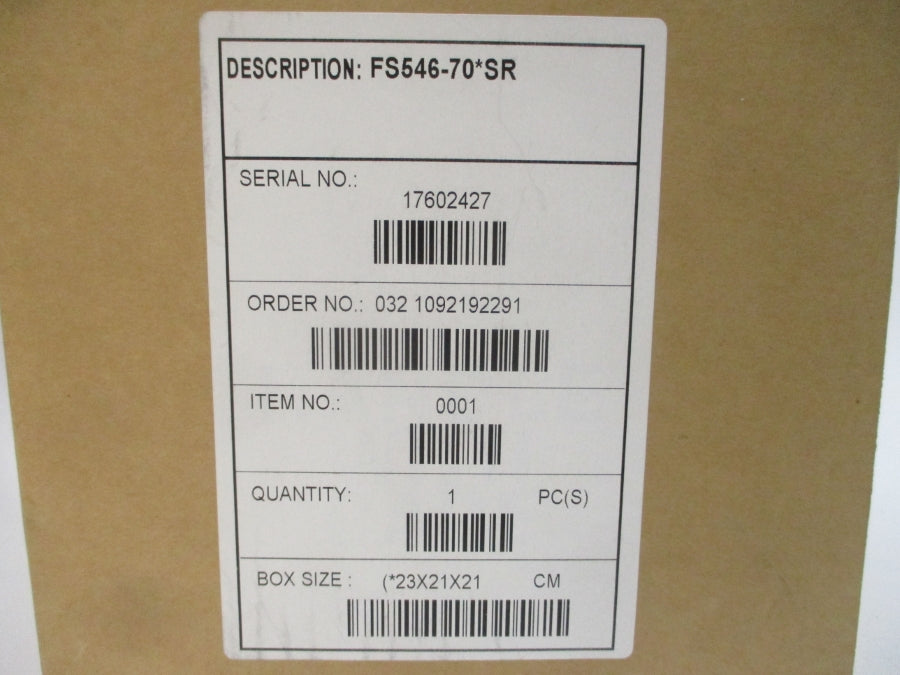 FISHER FS546-70*SR 50VDC NSMP