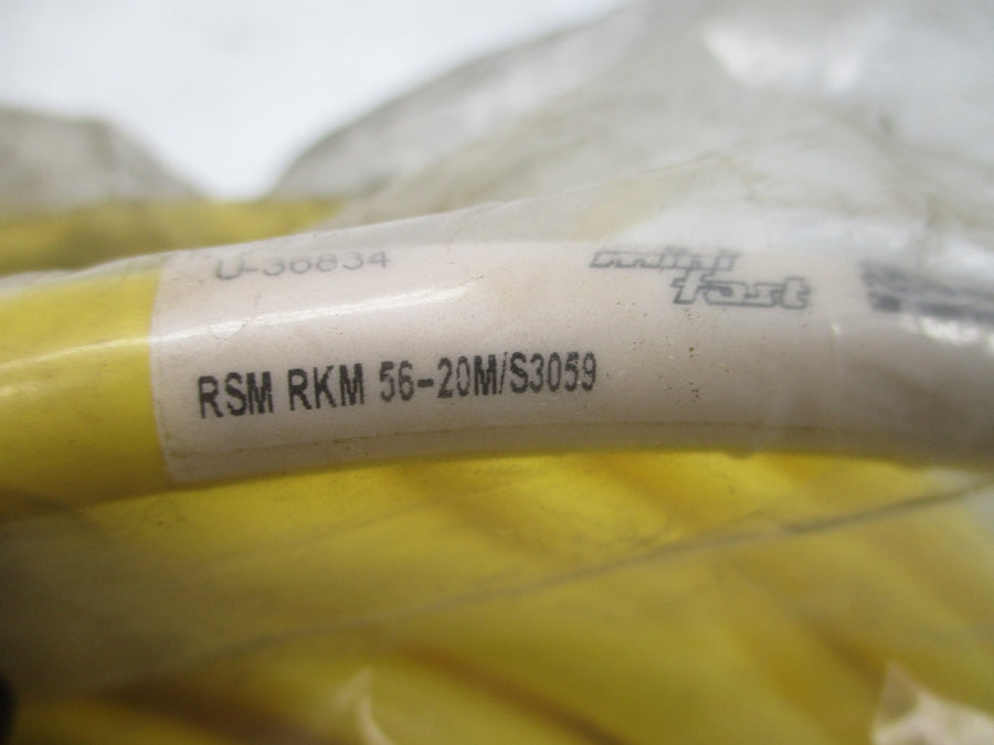 TURCK RSMRKM56-20M/S3059 U-36834 600V 10A NSMP