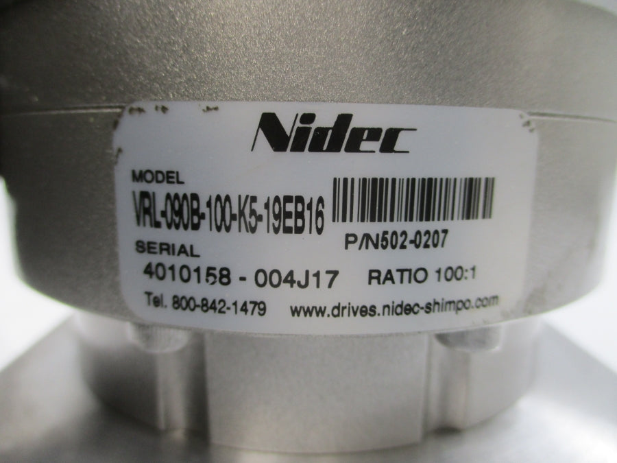 NIDEC VRL-090B-100-K5-19EB16 502-0207 NSNP