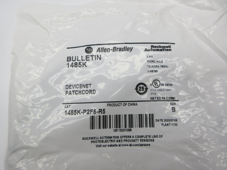ALLEN BRADLEY 1485K-P2F5-R5 SER. B NSMP