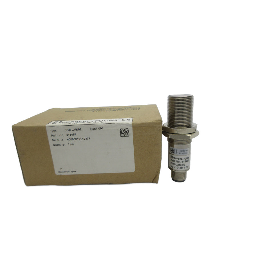 PEPPERL+FUCHS E18-LAS/92 418497 10-30VDC NSMP