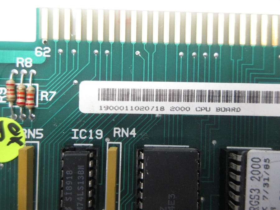 CPU BOARD 1102 REV. A NSNP