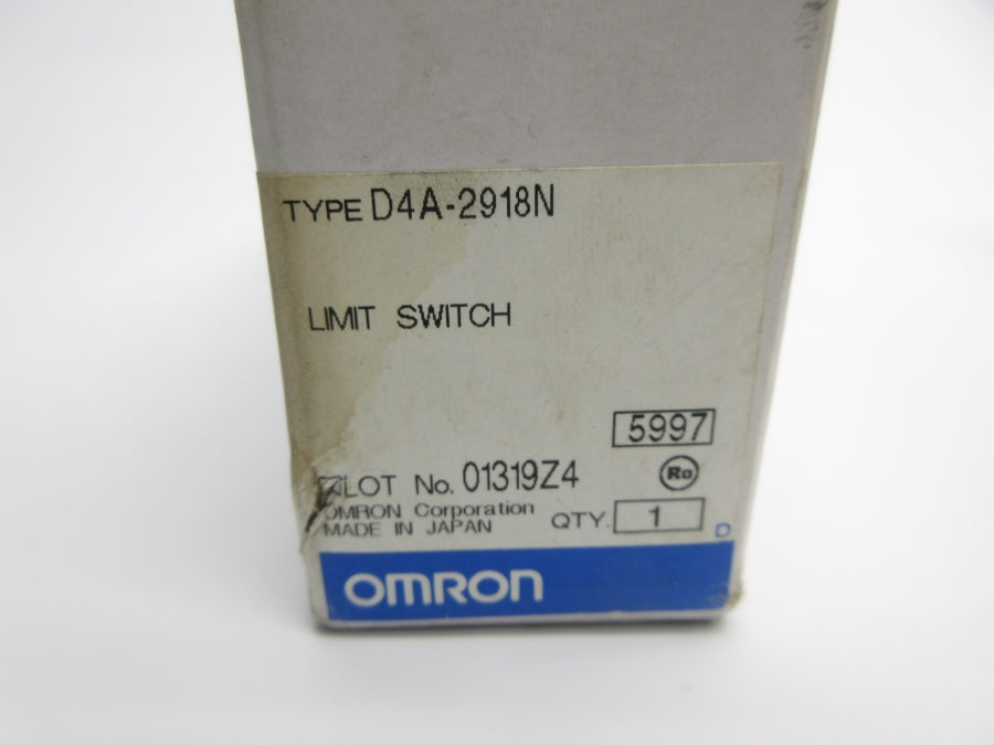 OMRON D4A-2918N NSMP