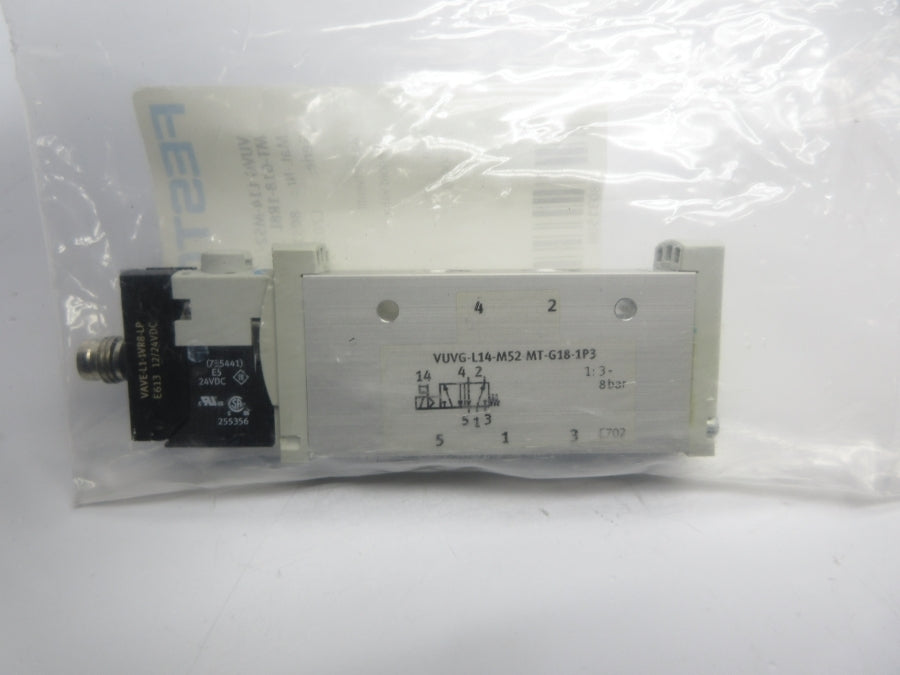 FESTO VUVG-L14-M52-MT-G18-1R8L 8031508 24VDC NSMP