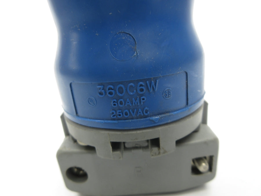 HUBBELL 360C6W 250VAC 60A NSNP