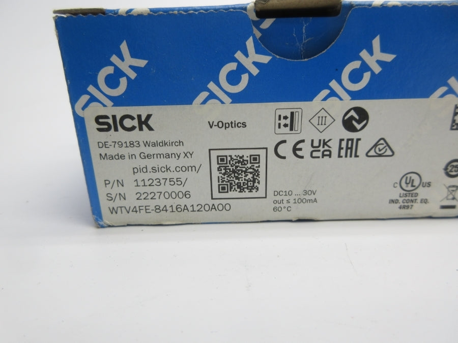 SICK WTV4FE-8416A120A00 1123755 10-30VDC NSMP