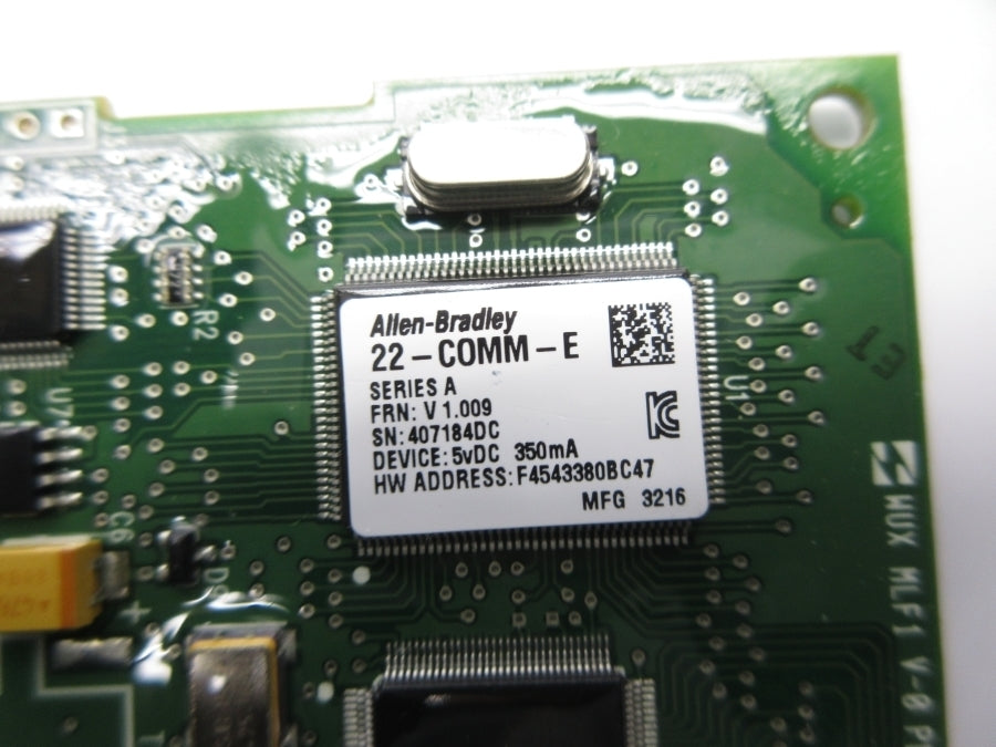 ALLEN BRADLEY 22-COMM-E SER. A F/W V1.009 5VDC (AS PICTURED) NSNP