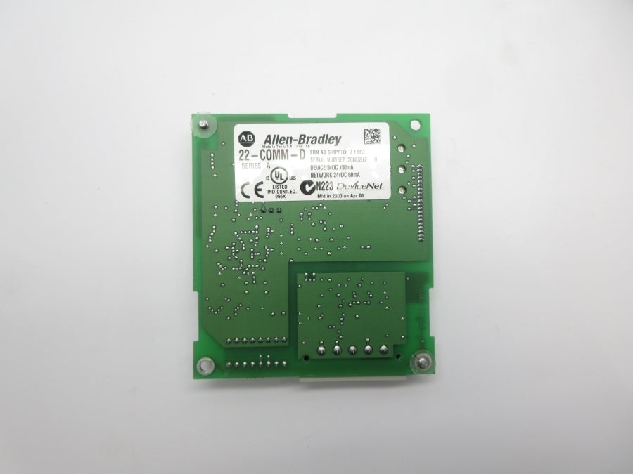 ALLEN BRADLEY 22-COMM-D SER. A F/W V1.003 24VDC NSNP