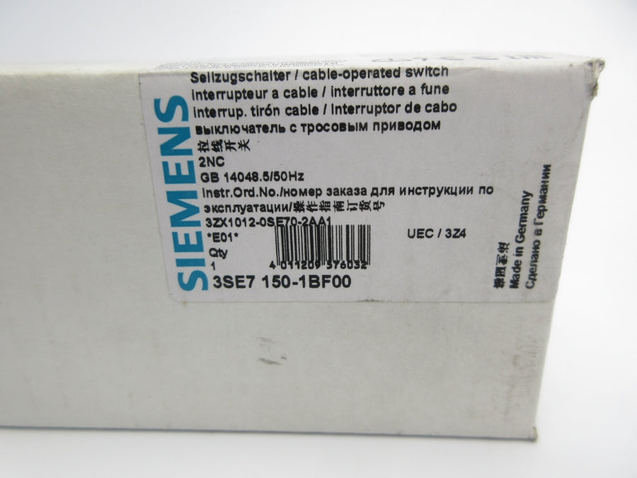 SIEMENS 3SE7150-1BF00 400VAC 6A NSMP