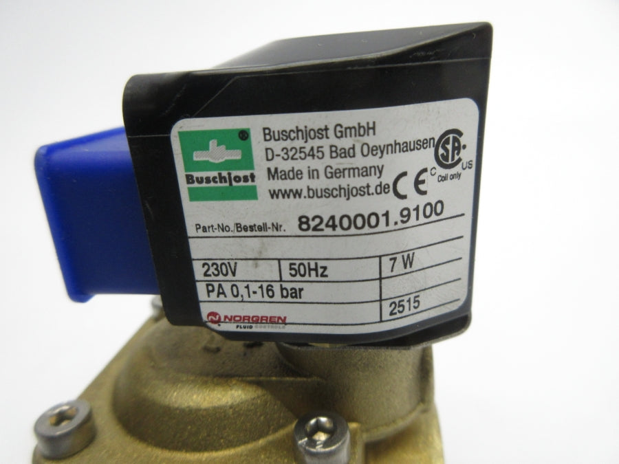 BUSCHJOST 8240001.9100 230V NSNP