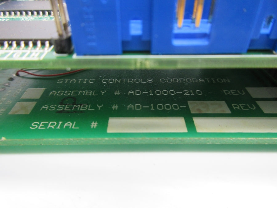 STATIC CONTROLS AD-1000-232 UNMP