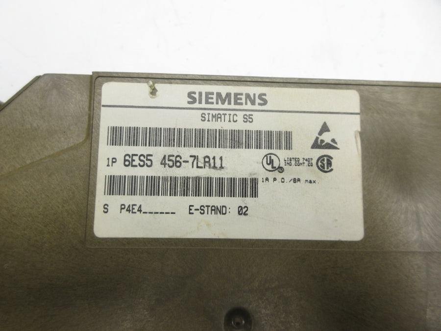 SIEMENS 6ES5456-7LA11 (AS PICTURED) UNMP
