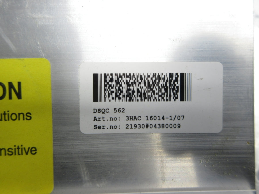 ABB DSQC562 3HAC16014-1/07 (AS PICTURED) NSNP