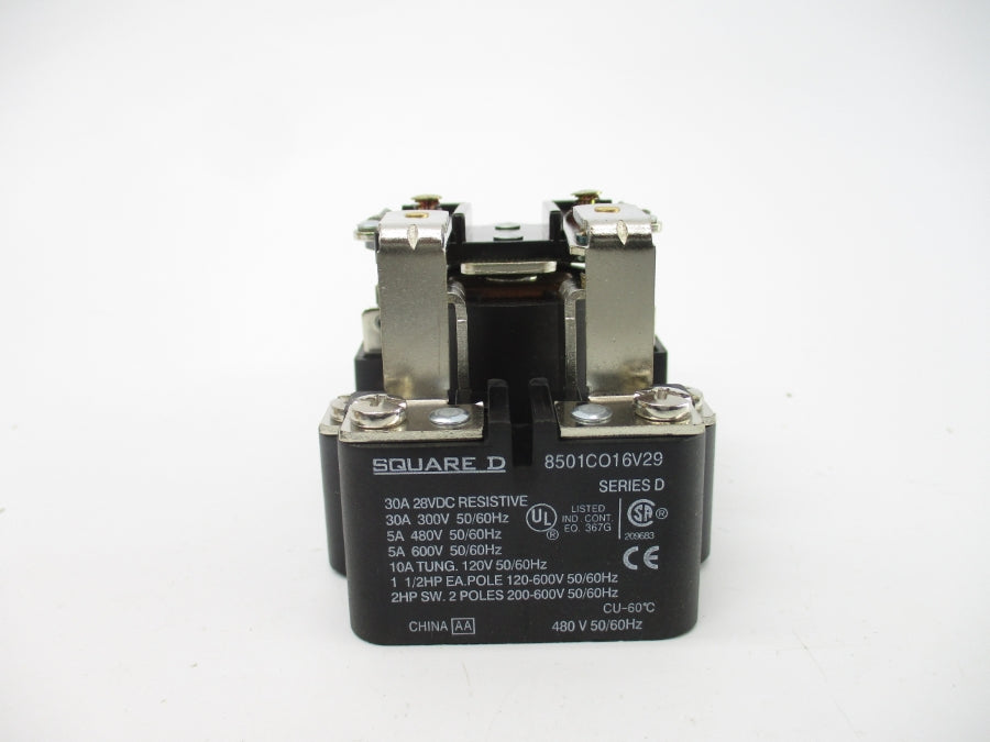 SQUARE D 8501CO16V29 SER. D 480V 5A NSMP
